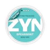 ZYN Spearmint Mini Dry Low