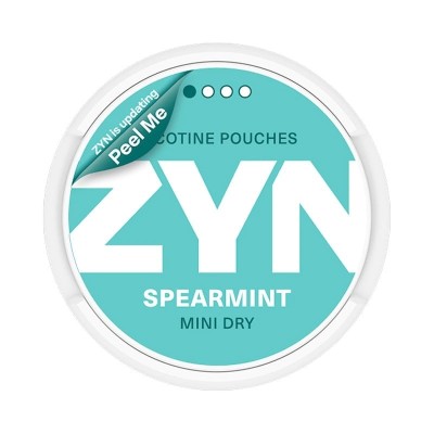 ZYN Spearmint Mini Dry Low 4mg/g snus